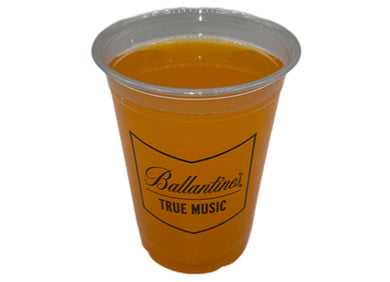 Ballantines whisky event cup