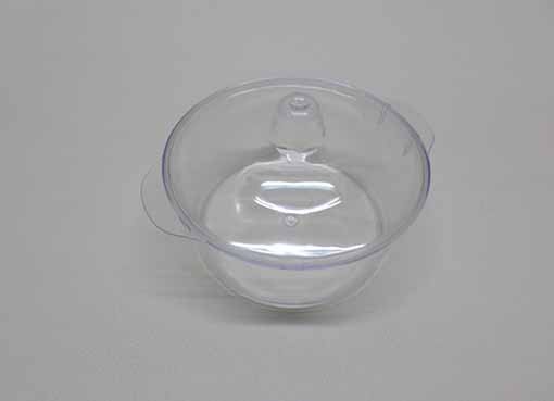 Verrine round with cover